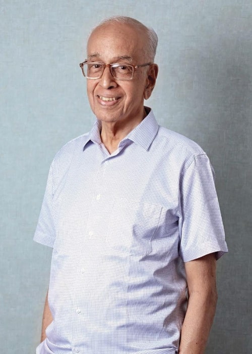R. Thyagarajan as seen while posing for the camera