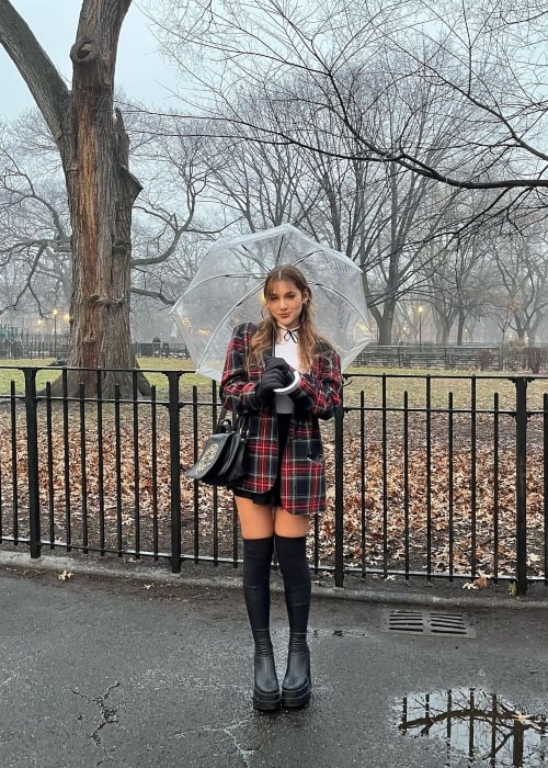 Sara Dobrik as seen in a picture that was taken in January 2023, in New York City, New York