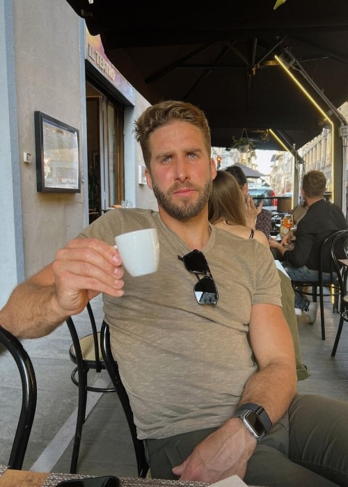 Shawn Booth as seen in a picture that was taken in May 2023