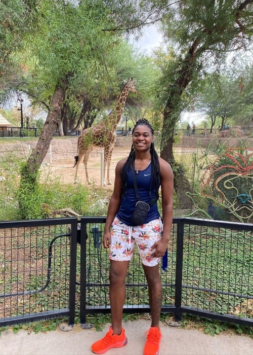 Trinity Baptiste as seen in a picture that was taken in November 2020, at Tucson, Arizona