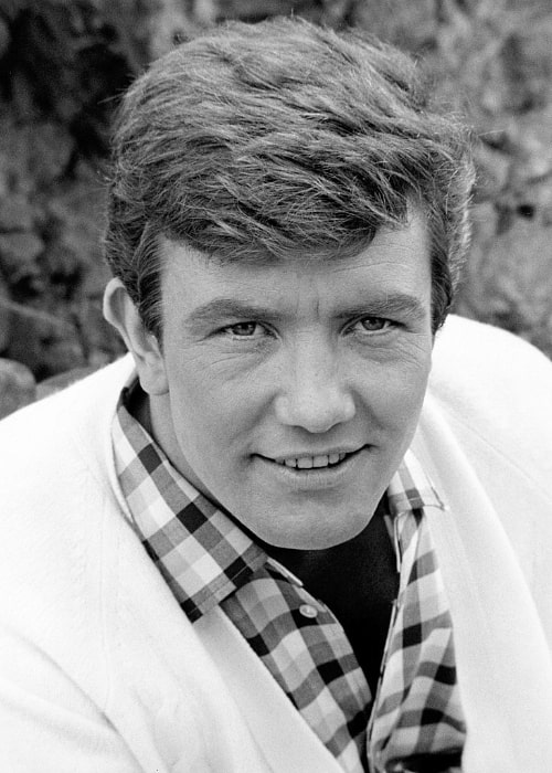 Albert Finney as seen while smiling in 1966
