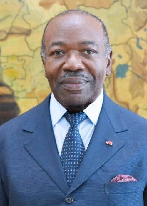 Ali Bongo Ondimba as seen in Libreville, Gabon on May 6, 2022