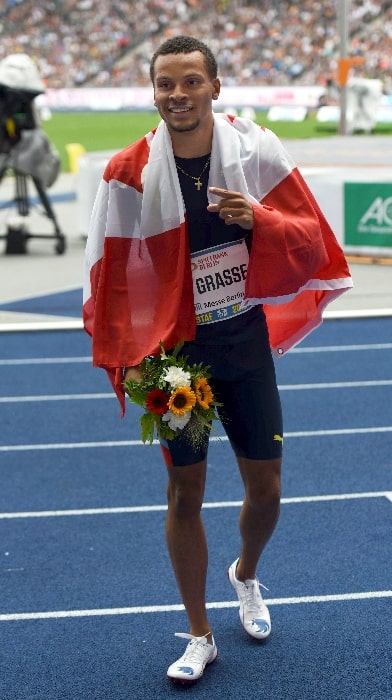 Andre De Grasse as seen at the 2019 ISTAF in Berlin, Germany
