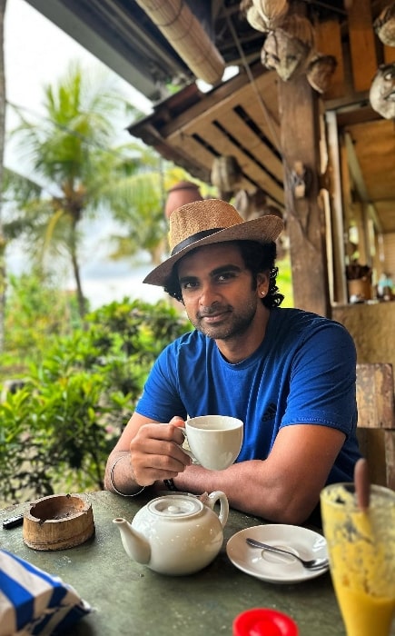 Ashok Selvan as seen while enjoying his time in Bali, Indonesia in January 2023