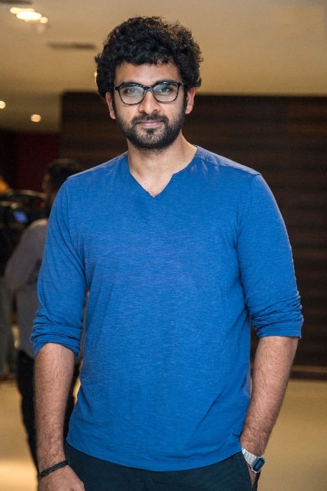 Ashok Selvan as seen while posing for the camera in 2017