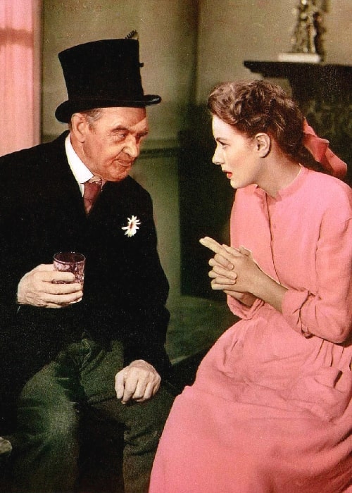 Barry Fitzgerald and Maureen O’Hara as seen in a still from the American film 'The Quiet Man' (1952)