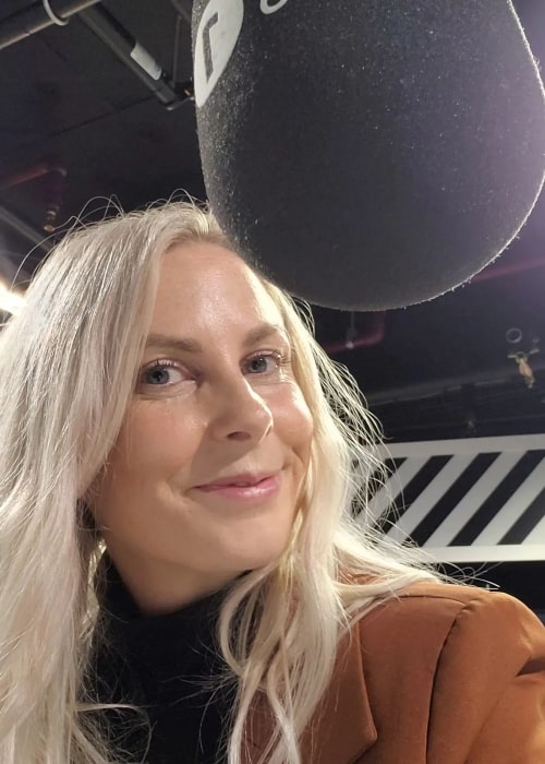 Charlie Hedges as seen in a selfie that was taken at the BBC Radio 1 recording studio taken in January 2023