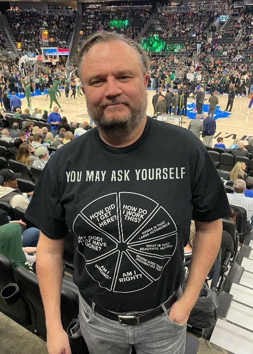 Daryl Morey as seen in an Instagram post in April 2023