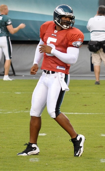 Donovan McNabb as seen while playing a scrimmage with the Eagles during Flight Night 2009 at Lincoln Financial Field