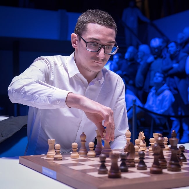 Fabiano Caruana as seen at the Tata Steel Chess Tournament 2023