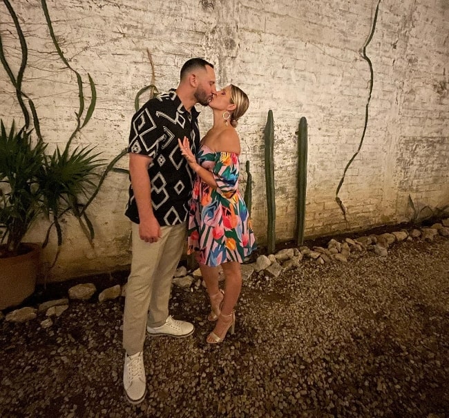 G. J. Kinne as seen in a picture with his wife Summer Dawn McCall in Oaxaca, México in June 2023