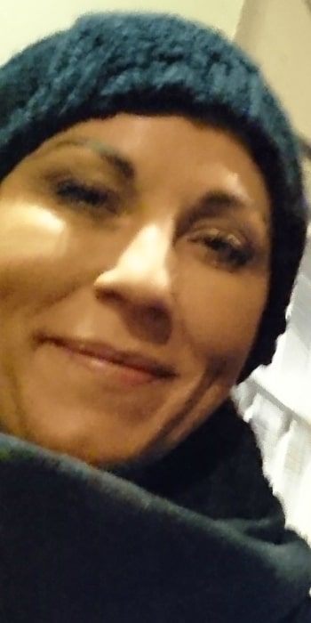 Jessie Wallace as seen after a performance of 'The Perfect Murder' at the Theatre Royal in February 2016