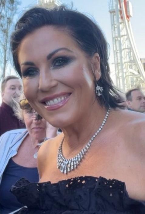 Jessie Wallace as seen at the 2023 British Soap Awards