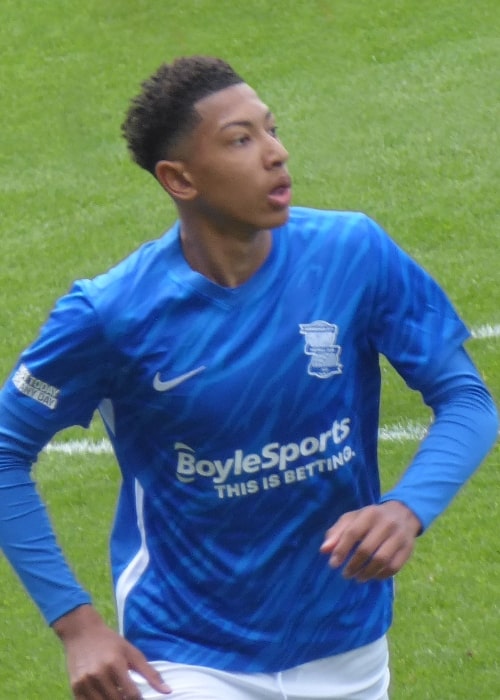 Jobe Bellingham as seen during Birmingham City's EFL Championship match at St Andrew's on May 7, 2022