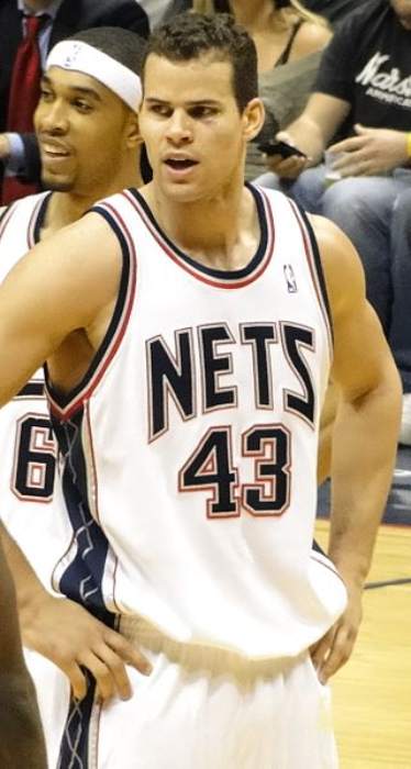 Kris Humphries as seen playing for the New Jersey Nets in 2009