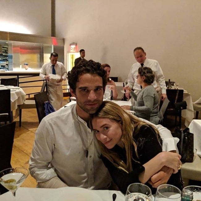 Louis Eisner and Ashley Olsen as seen in a picture that was taken in August 2018