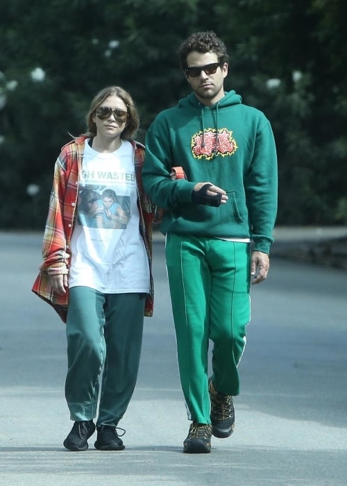 Louis Eisner as seen in a picture with his wife Ashley Olsen that was taken in August 2018