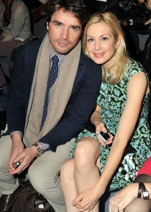 Matthew Settle as seen while posing for a picture with Kelly Rutherford