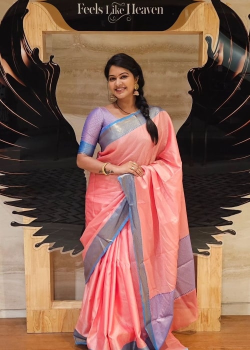 Rachitha Mahalakshmi as seen in a picture that was taken in July 2023