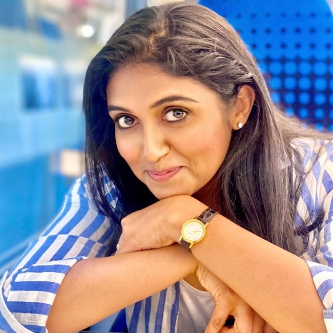 Rinku Rajguru as seen while smiling in an Instagram post in June 2023