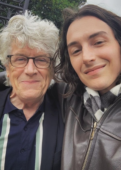Songwriter and Musician Paul Buchanan and Kane Ritchotte in a selfie that was taken in July 2022