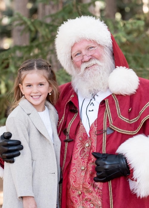 Ava Bingham as seen in a picture with Santa that was taken in December 2021