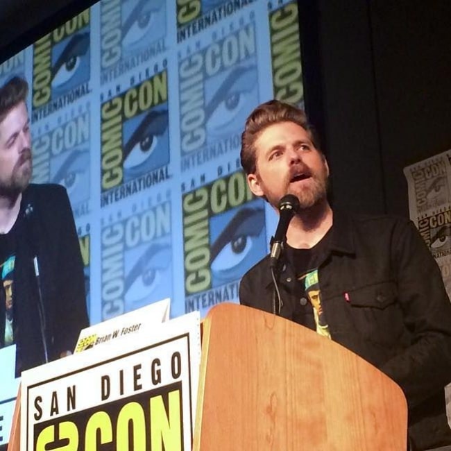 Brian Wayne Foster as seen in a picture that was taken at Comic Con July 2017, at the San Diego Convention Center