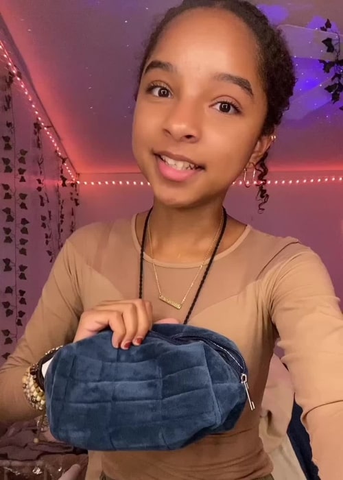 Filmswithsr as seen in a screenshot taken from a video on her TikTok in the past