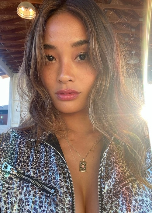 Jarah Mariano as seen in a selfie that was taken in July 2022
