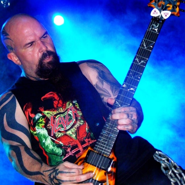 Kerry King playing at concert on September 3, 2006