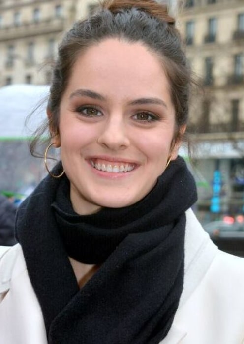 Noémie Merlant as seen while smiling for the camera in 2017