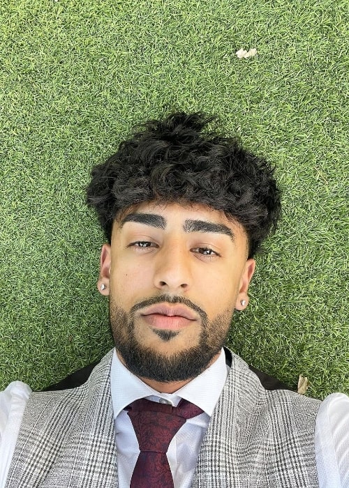 Nohail Mohammed as seen in a selfie that was taken in September 2023