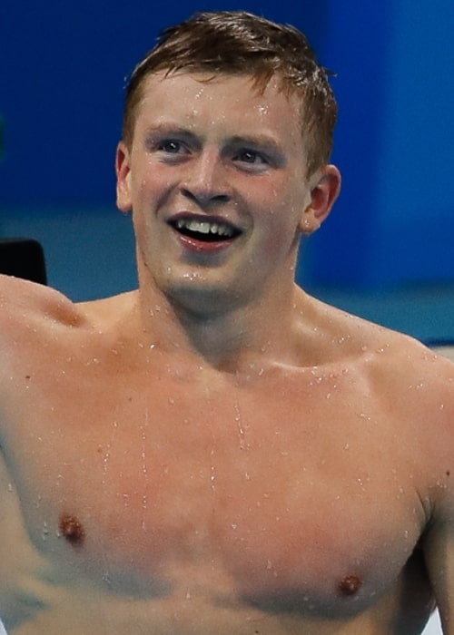 Peaty after winning the 100m Breaststroke Final on August 7, 2016