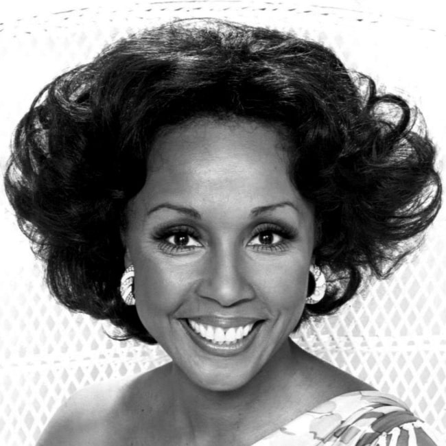 Publicity photo of Diahann Carroll from a summer replacement television show she did in July 1976