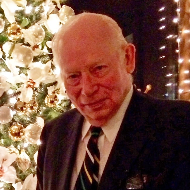 Steven Weinberg as seen while smiling for a picture in December 2014