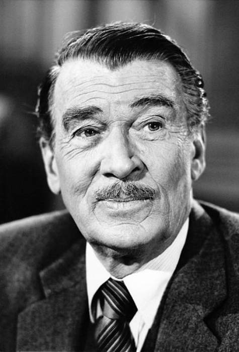 Walter Pidgeon as seen in the television series Perry Mason in 1963