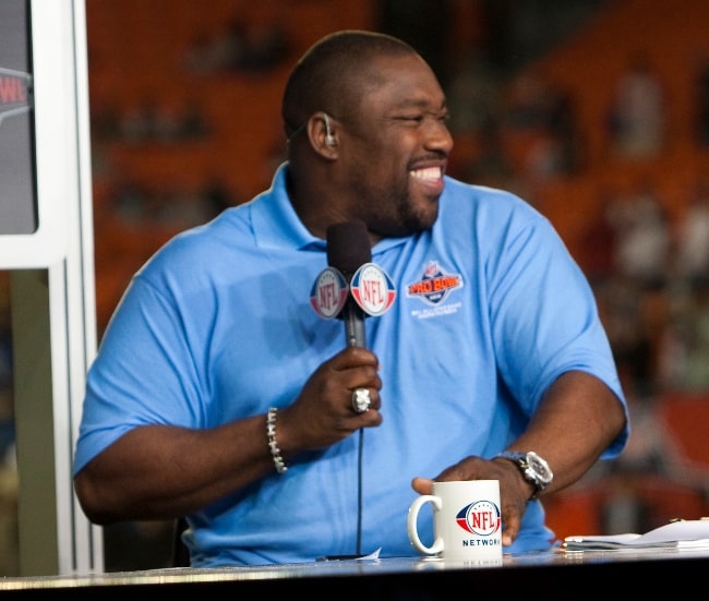 Warren Sapp as seen on NFL Network at the Pro Bowl 2010