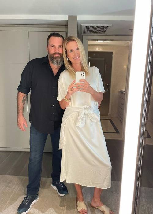 Willie Robertson and his wife Korie as seen in an Instagram selfie taken in 2022