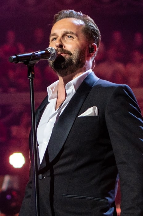 Alfie Boe as seen while performing at The Queen's Birthday Party in 2018