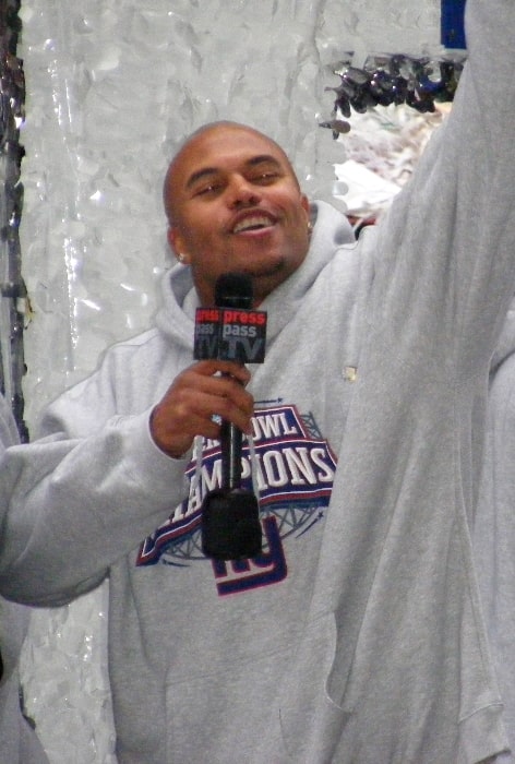 Antonio Pierce as seen at the New York Giants Super Bowl champions parade in New York City, New York in 2008