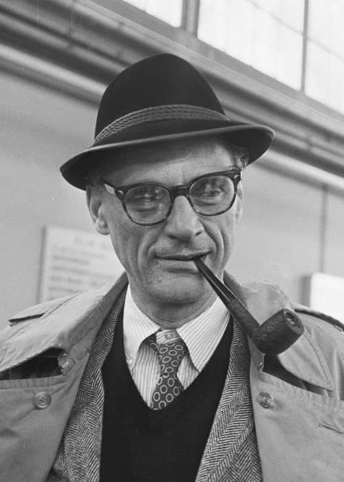 Arthur Miller as seen in 1966