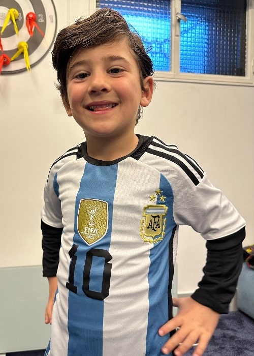 Ciro Messi as seen in an Instagram post in March 2023