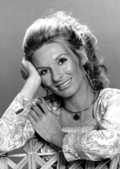 Cloris Leachman as seen while smiling in a publicity photo in July 1970
