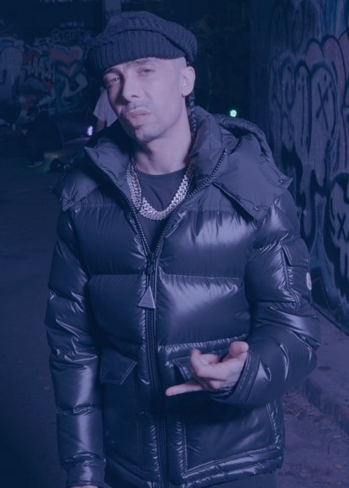 Dappy as seen while posing for the camera in November 2022
