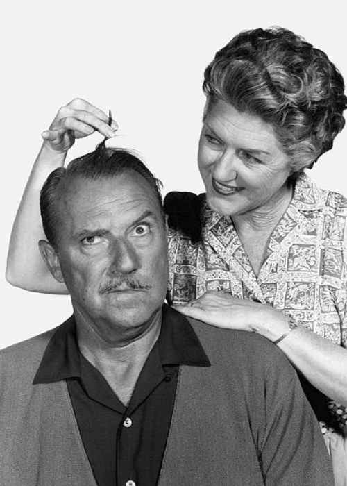 Gale Gordon as seen together with Sara Seegar in Dennis the Menace (1963)