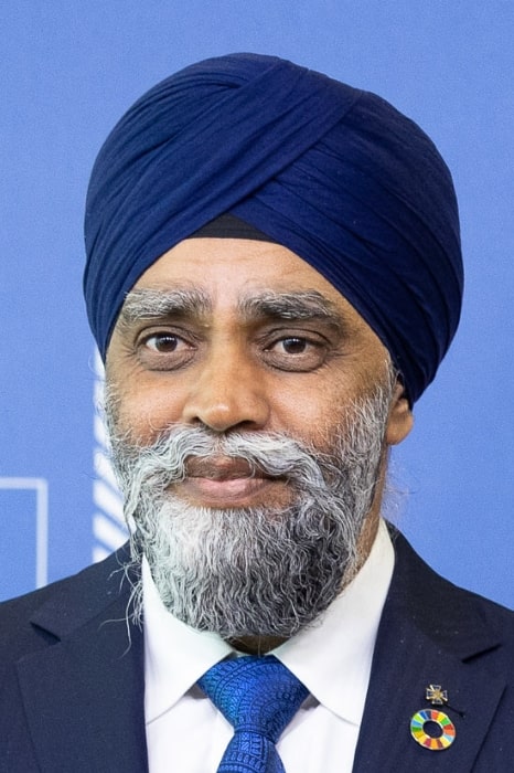 Harjit Sajjan as seen at the 2023 International Conference in Solidarity with Venezuelan Refugees and Migrants