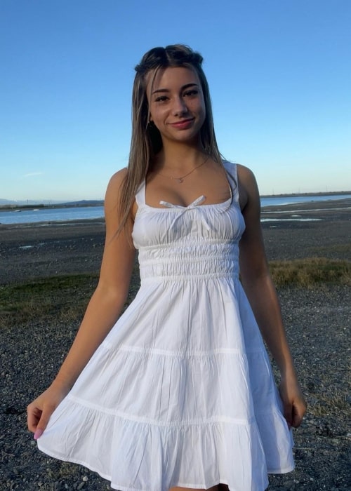 Mikayla Campinos as seen in a picture that was taken in Vancouver Island in April 2023