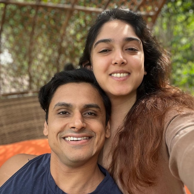 Nupur Shikhare as seen in a selfie with Ira that was taken on a Sunday in August 2023