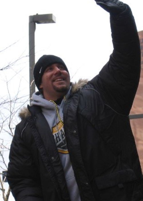 Pittsburgh Steelers' quarterback Ben Roethlisberger, 2006 Pittsburgh Steelers Super Bowl Parade on March 16