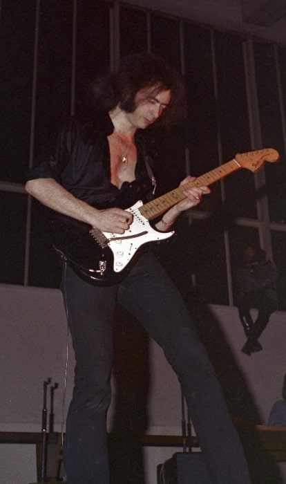 Ritchie Blackmore as seen in Hamburg, Germany in 1971